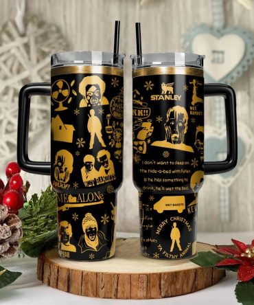 Home Alone Movies Custom Stanley Quencher 40Oz Stainless Steel Tumbler With Handle
