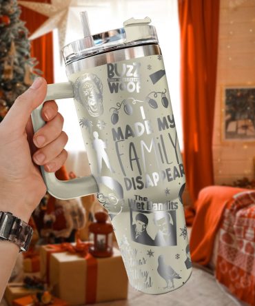 Home Alone Movies Custom Stanley Quencher 40Oz Stainless Steel Tumbler With Handle