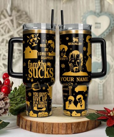 Home Alone Movies Custom Stanley Quencher 40Oz Stainless Steel Tumbler With Handle