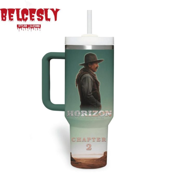 Horizon An American Saga Movies Custom Stanley Quencher 40Oz Stainless Steel Tumbler With Handle - Image 3