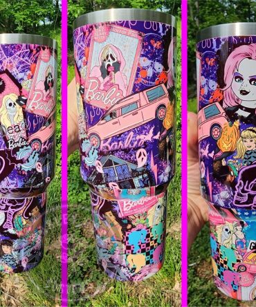 Horror Movies Custom Stanley Quencher 40Oz Stainless Steel Tumbler