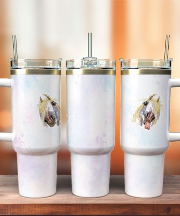 Horse Animal Custom Stanley Quencher 40Oz Stainless Steel Tumbler With Handle