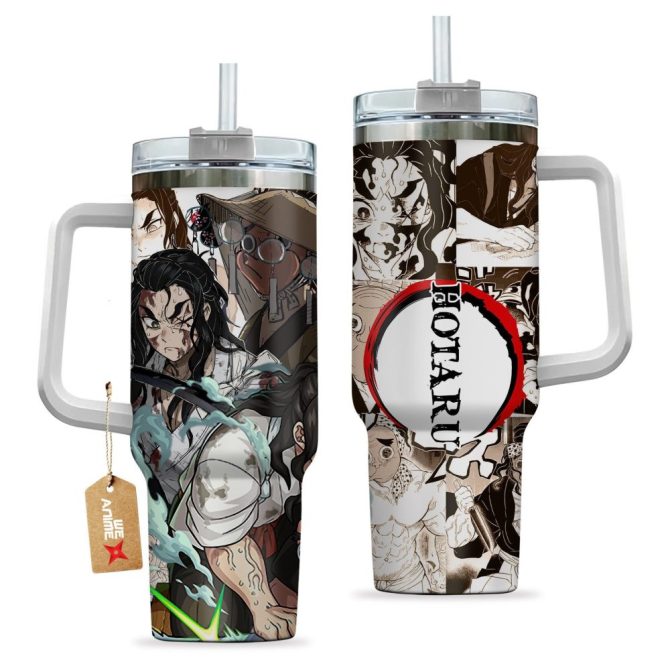 Hotaru Haganezuka Demon Slayer Anime Custom Stanley Quencher 40Oz Stainless Steel Tumbler - Image 2