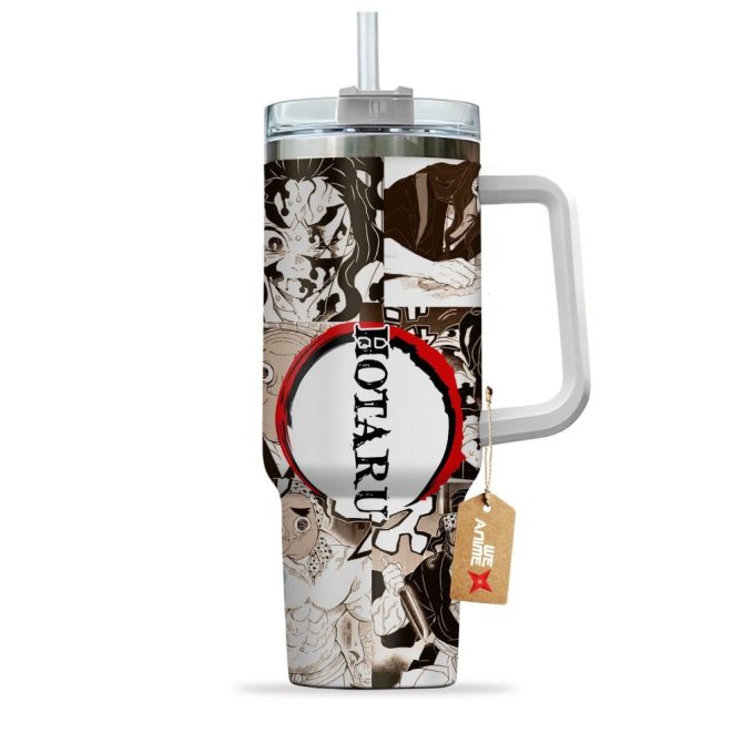 Hotaru Haganezuka Demon Slayer Anime Custom Stanley Quencher 40Oz Stainless Steel Tumbler - Image 3