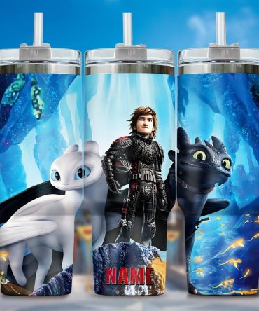How To Train Your Dragon Movies Custom Stanley Quencher 40Oz Stainless Steel Tumbler With Handle