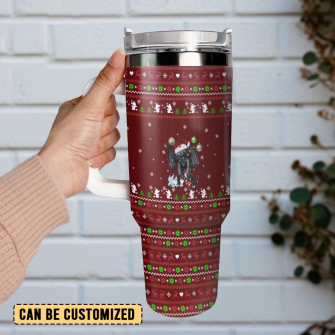 How To Train Your Dragon Movies Custom Stanley Quencher 40Oz Stainless Steel Tumbler With Handle - Image 3