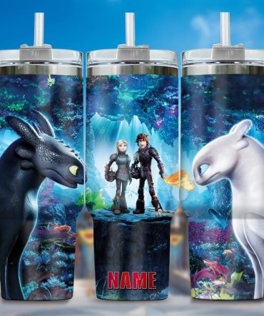 How To Train Your Dragon Movies Custom Stanley Quencher 40Oz Stainless Steel Tumbler With Handle