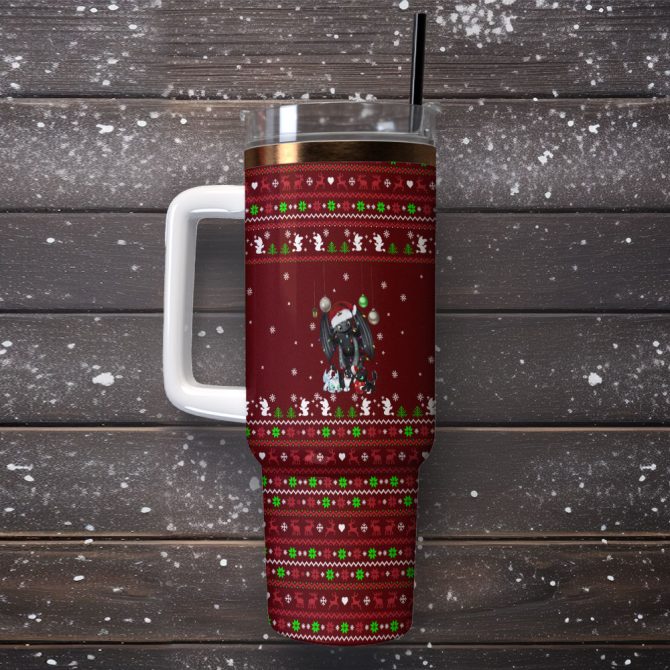 How To Train Your Dragon Movies Custom Stanley Quencher 40Oz Stainless Steel Tumbler With Handle - Image 2