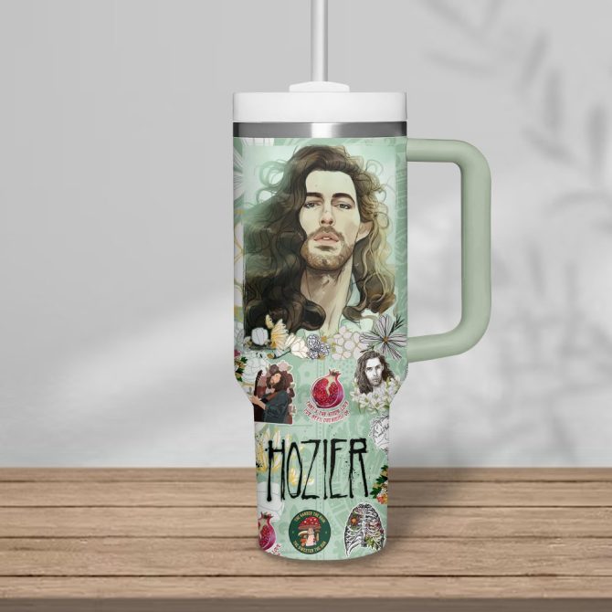 Hozier Music Custom Stanley Quencher 40Oz Stainless Steel Tumbler - Image 3