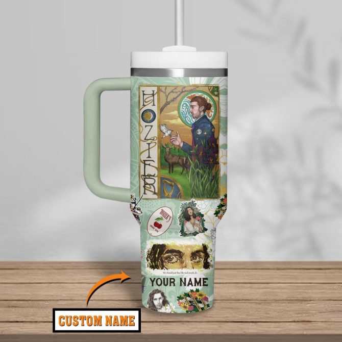 Hozier Music Custom Stanley Quencher 40Oz Stainless Steel Tumbler - Image 2
