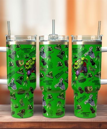 Hulk Movies Custom Stanley Quencher 40Oz Stainless Steel Tumbler With Handle