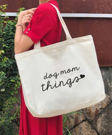 Dog mom things Tote bag