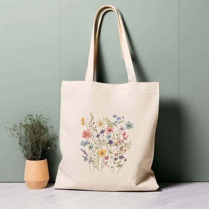 Wildflowers Tote Bag