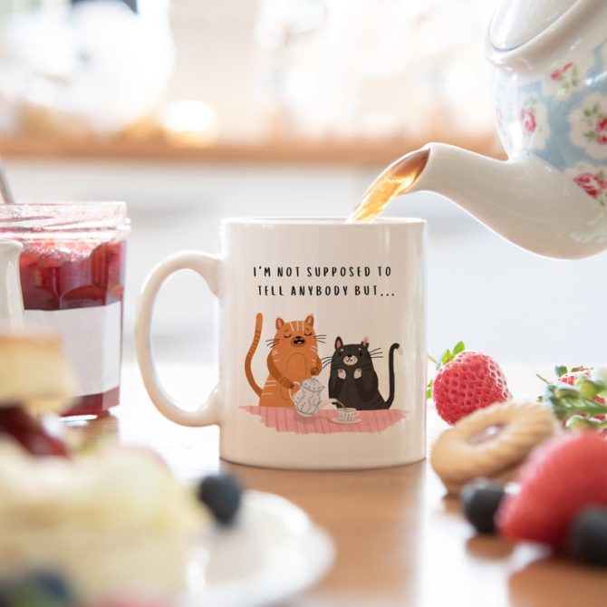 I'm not supposed to tell anyone but... mug