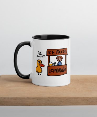 Duck Song Funny Mug with Color