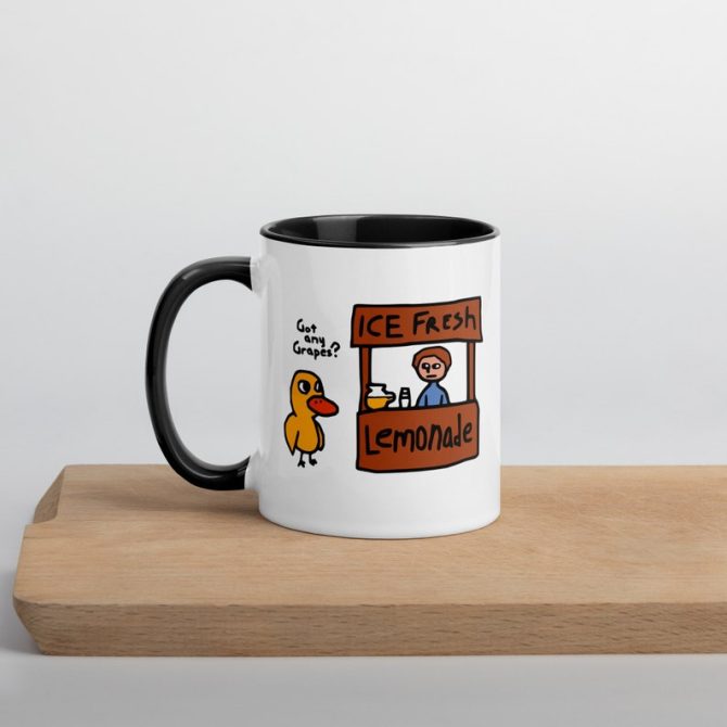 Duck Song Funny Mug with Color