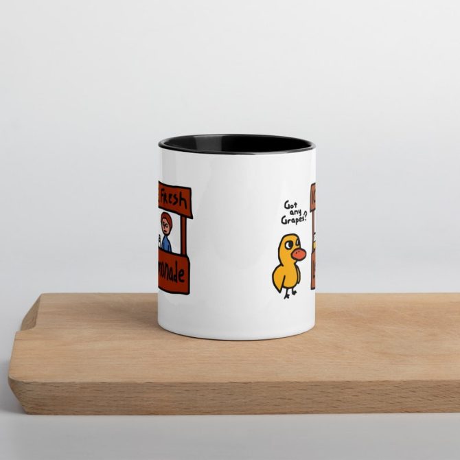 Duck Song Funny Mug with Color - Image 2