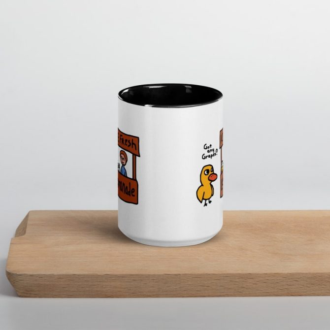 Duck Song Funny Mug with Color - Image 4