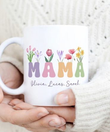 Mama Floral Mug