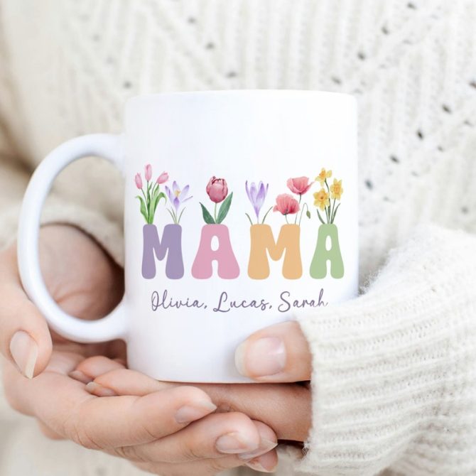 Mama Floral Mug