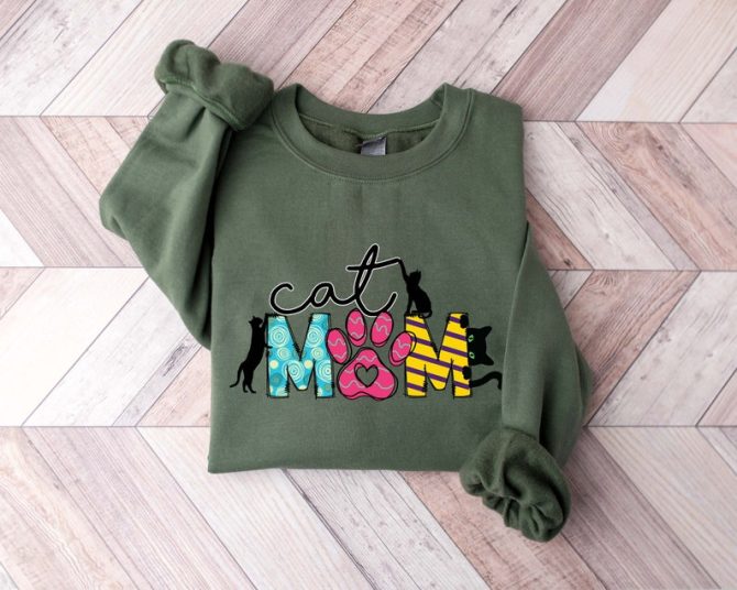 Cat Mom Sweatshirts