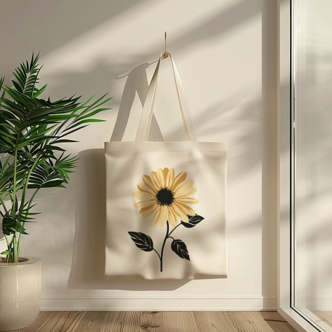 Floral Tote Bag
