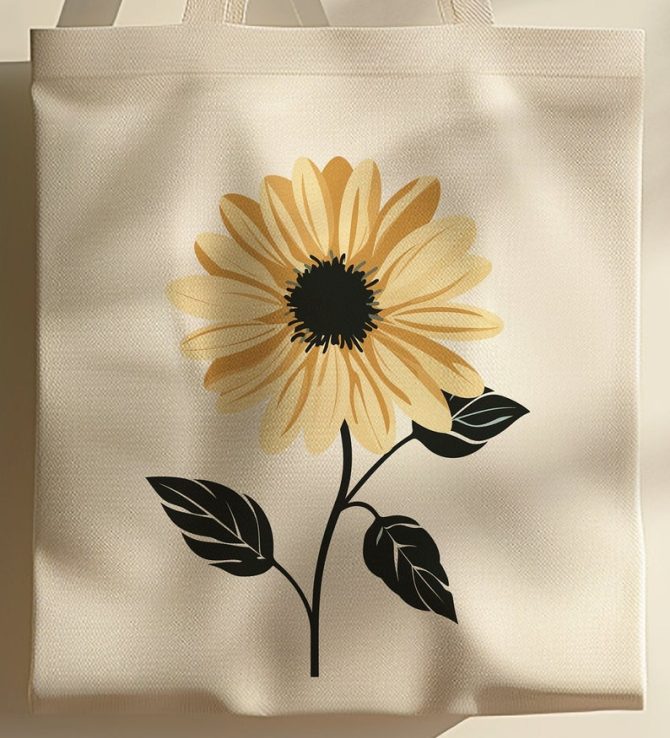 Floral Tote Bag - Image 2
