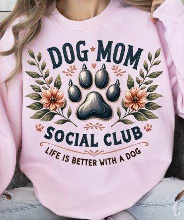 Dog Mom Social Club T-Shirt