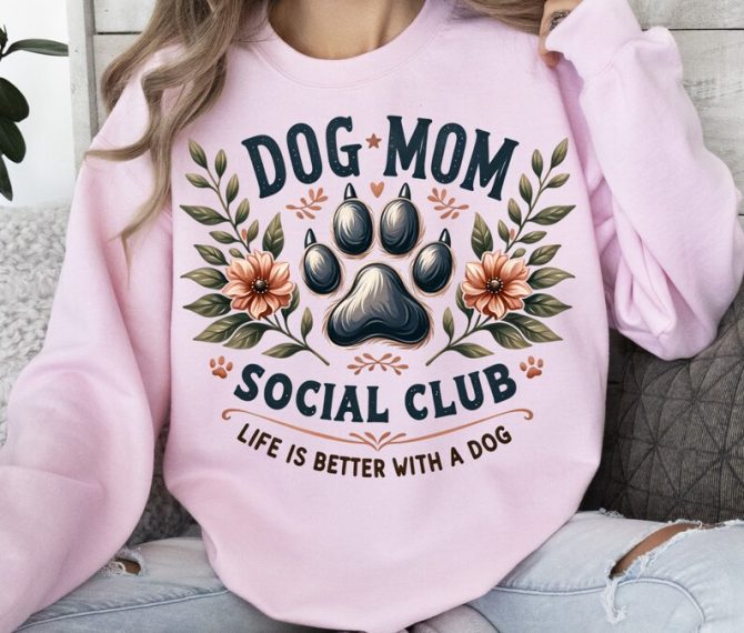 Dog Mom Social Club T-Shirt