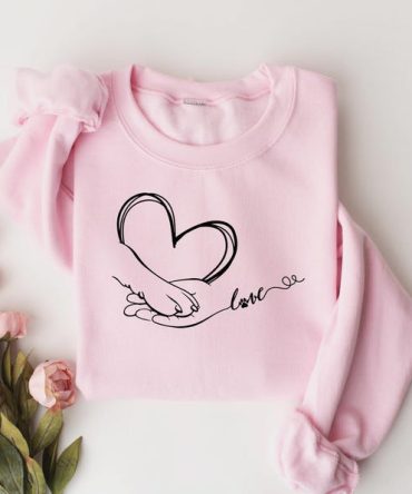 Human Hand and Paw Sweater