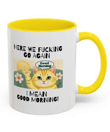 Funny grumpy cat mug funny Good Morning Coffee Mug Fucking glorious morning mug cat mug
