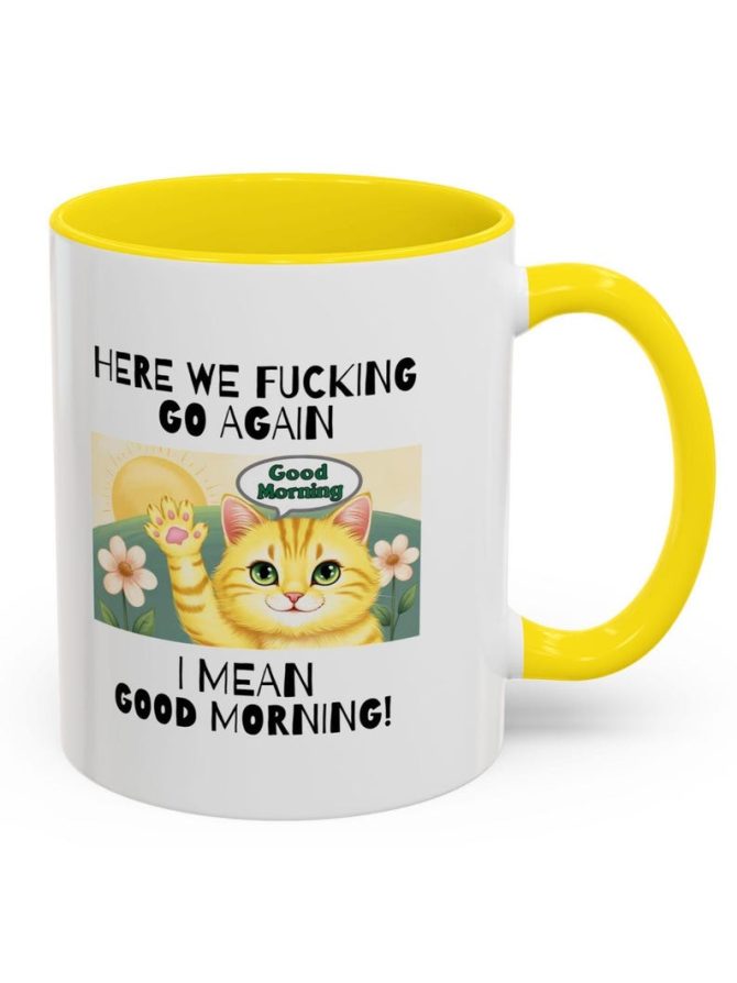 Funny grumpy cat mug funny Good Morning Coffee Mug Fucking glorious morning mug cat mug
