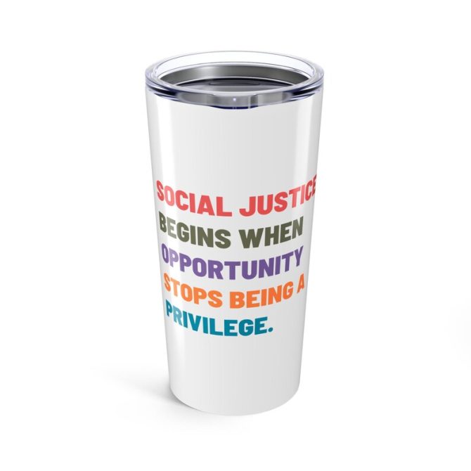 Empowerment Tumbler 20oz - Social Justice Awareness Tumbler - Image 2