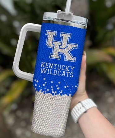 Kentucky Wildcats Ncaa Custom Stanley Quencher 40Oz Stainless Steel Tumbler With Handle