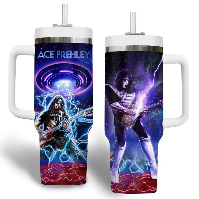Kiss Music Custom Stanley Quencher 40Oz Stainless Steel Tumbler - Image 2