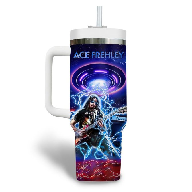 Kiss Music Custom Stanley Quencher 40Oz Stainless Steel Tumbler - Image 4