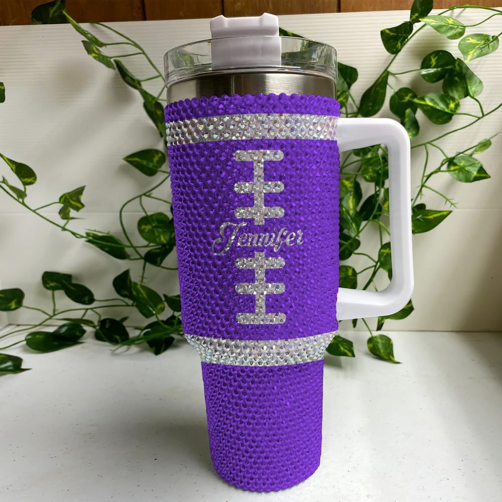 Lsu Tigers Ncaa Custom Stanley Quencher 40Oz Stainless Steel Tumbler With Handle - Image 4