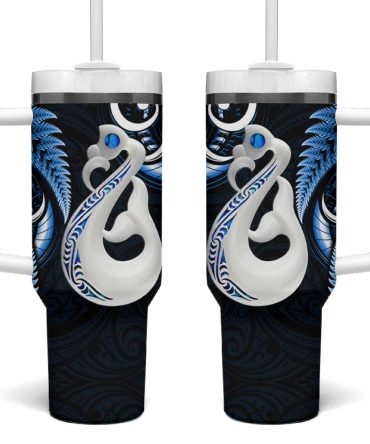Manaia Maori Unique Custom Stanley Quencher 40Oz Stainless Steel Tumbler