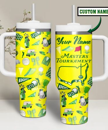 Masters Tournament Tumbler 40Oz Custom Stanley Quencher 40Oz Stainless Steel