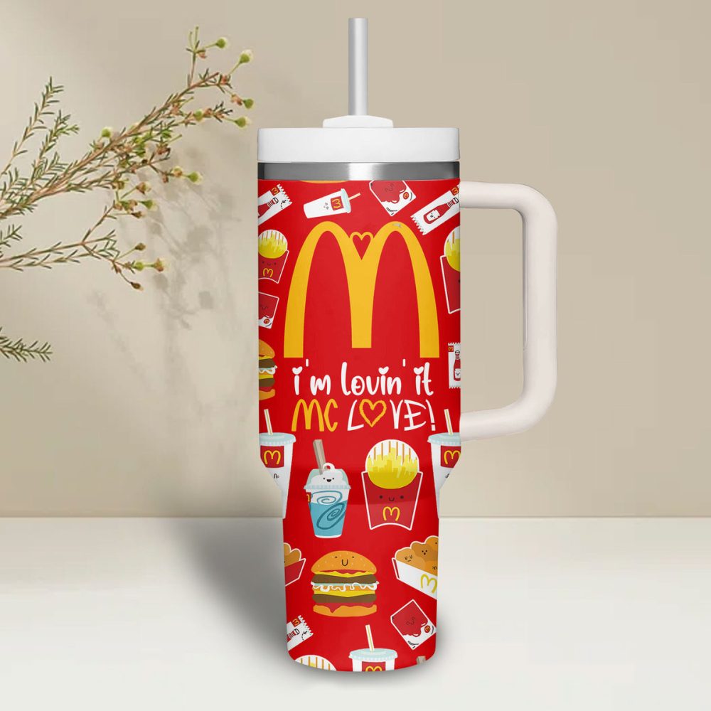 Mcdonald #8217;S Food Custom Stanley Quencher 40Oz Stainless Steel - Image 3