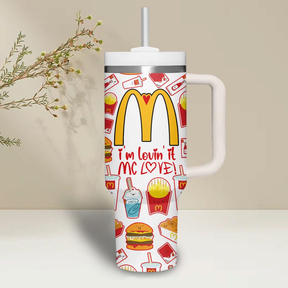 Mcdonald #8217;S Food Custom Stanley Quencher 40Oz Stainless Steel - Image 5