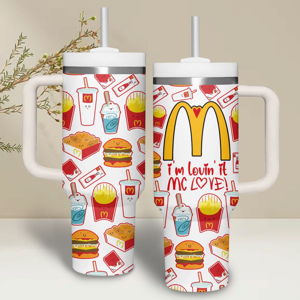 Mcdonald #8217;S Food Custom Stanley Quencher 40Oz Stainless Steel - Image 2