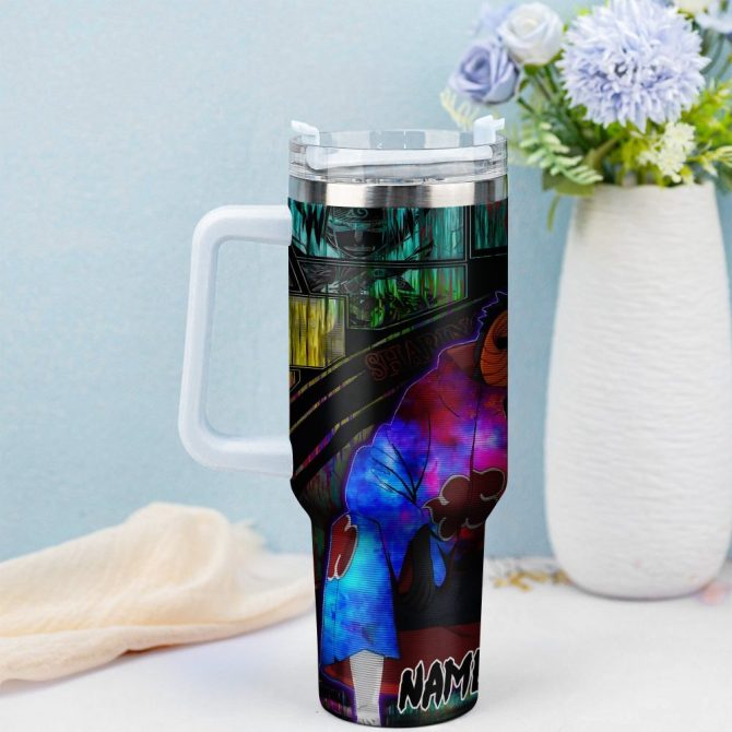 Naruto Anime Custom Stanley Quencher 40Oz Stainless Steel Tumbler With Handle - Image 2