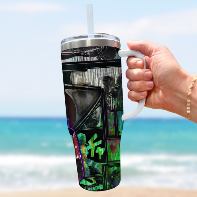 Naruto Anime Custom Stanley Quencher 40Oz Stainless Steel Tumbler With Handle - Image 3
