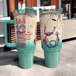 Nurse Life Custom Stanley Quencher 40Oz Stainless Steel Tumbler