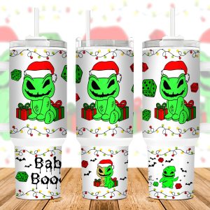 Oogie Boogie The Nightmare Before Christmas Cartoon Custom Stanley Quencher 40Oz Stainless Steel Tumbler With Handle