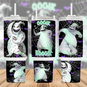 Oogie Boogie The Nightmare Before Christmas Cartoon Custom Stanley Quencher 40Oz Stainless Steel Tumbler With Handle