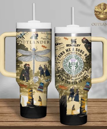 Outlander Tv Series Custom Stanley Quencher 40Oz Stainless Steel Tumbler With Handle