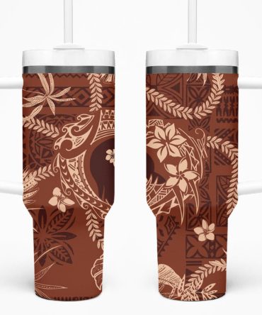 Plumeria Flowers Custom Stanley Quencher 40Oz Stainless Steel Tumbler