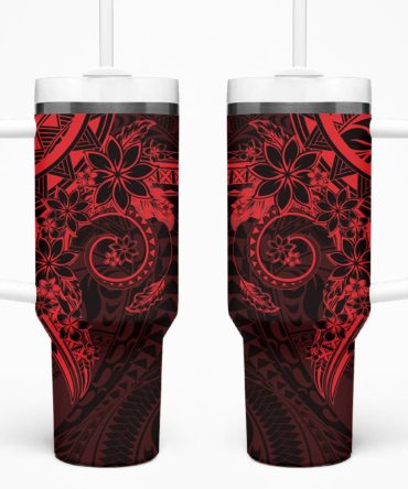 Plumeria Flowers Custom Stanley Quencher 40Oz Stainless Steel Tumbler